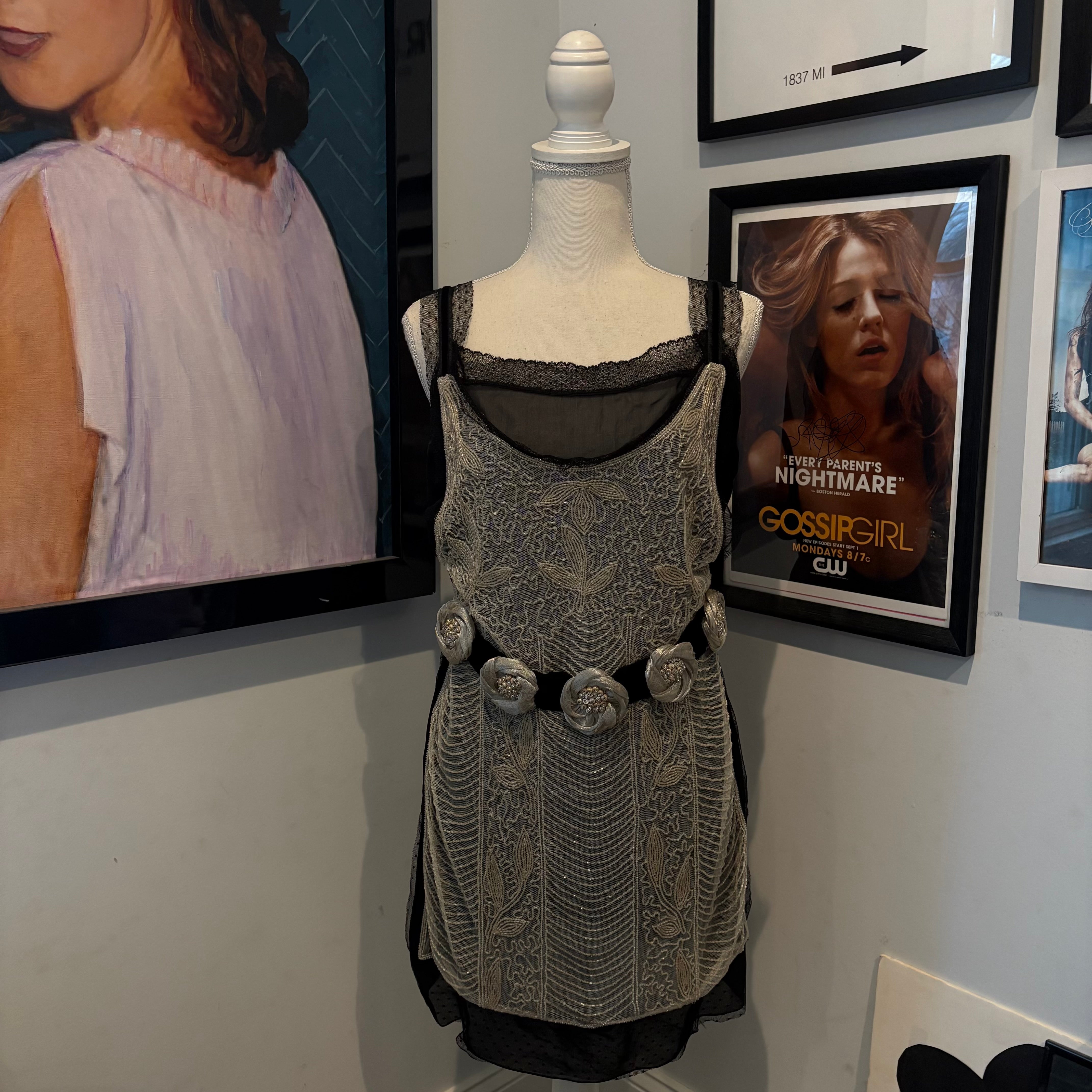 Blair Waldorf's Philosophy di Alberta Ferretti Black Dress Gossip Girl –  xoxoposhipgirl